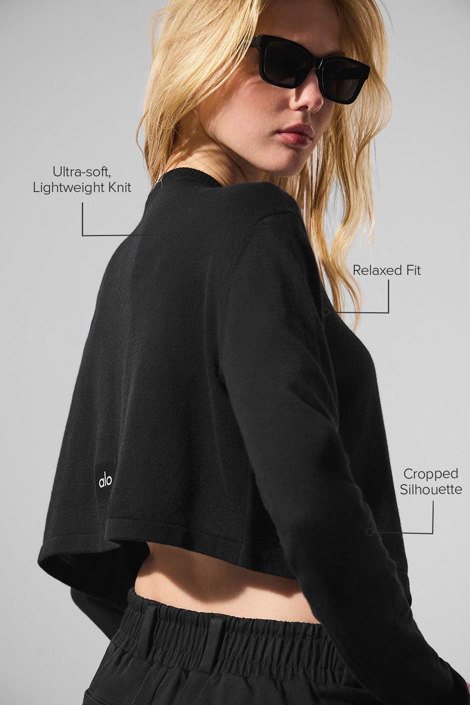 Supernatural Sweater Cardigan - Black