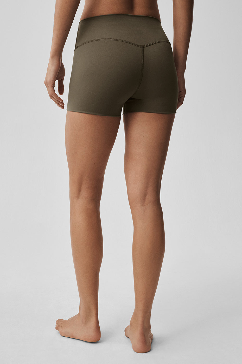 3" ALO Softsculpt High-Waist Precision Short - Olive Tree