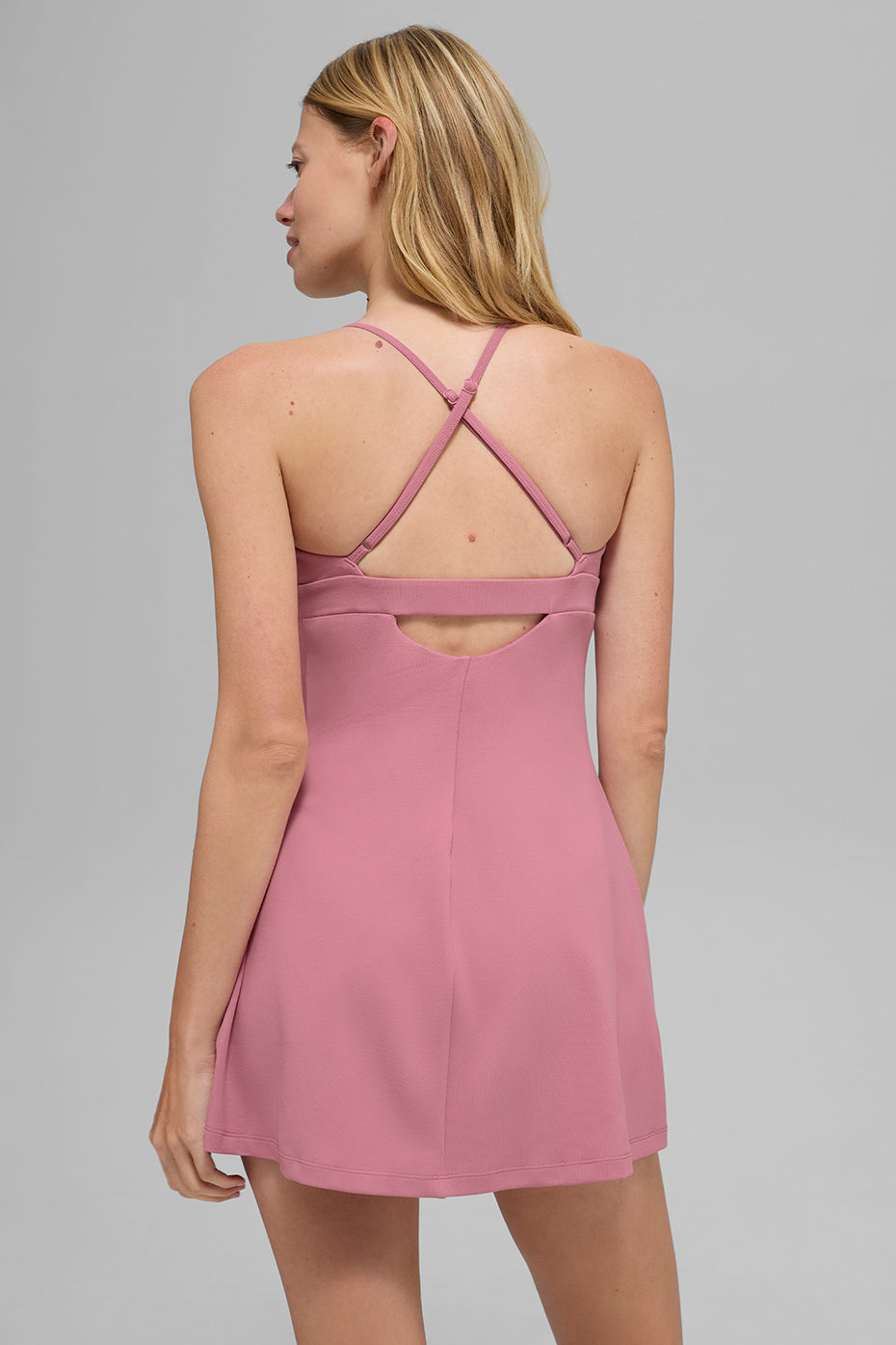 Airbrush Splendor Dress - Pink Wild Rose